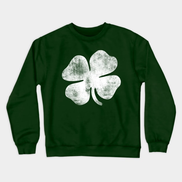 VIntage Shamrock Crewneck Sweatshirt by bubbsnugg